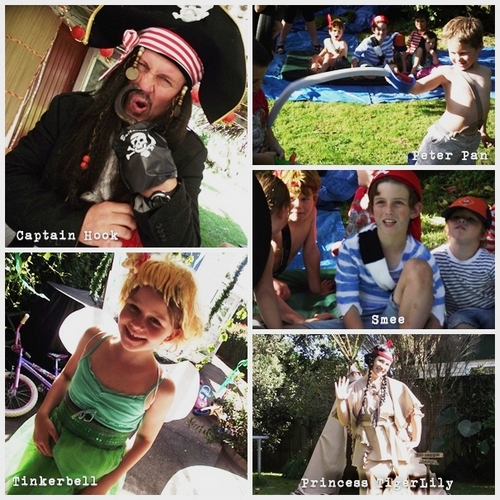 роли в истории о питере пене